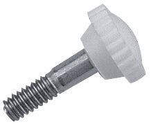 NYLON HEAD SCREW 1/4 inch-20X7/8 inch WHITE