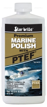 MARINE POLISH W/TEFLON 16OZ