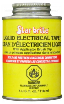 LIQUID ELECTRICAL TAPE 4 OZ BLACK