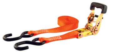 1 inchX15 2000LB 2PK RATCHETING TIE DOWNS