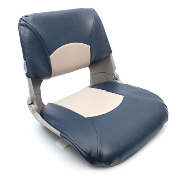 SKIPPER FOLD DOWN GRAY CHAIR W/ GRAY & B