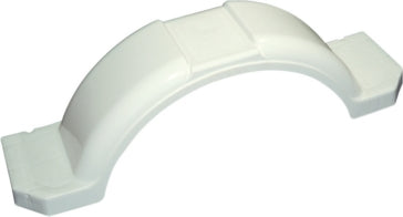PLASTIC FENDER  14 inch  WHITE