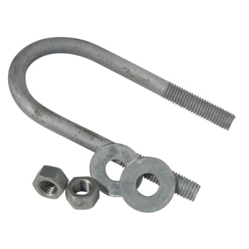 U-BOLT ROUND 1/2 inchX2-3/8 inchX5-3/8 inchGALV