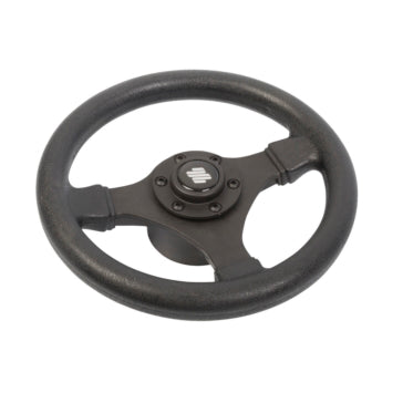 STEERING WHEEL 11 inchBLACK 3 SPOKE UFLEX