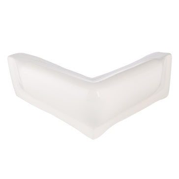 DOCK CORNER 10 IN X 10 IN; WHITE