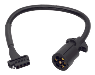 7 WAY ROUND TO 5 FLAT ADAPTER;18 inch LONG