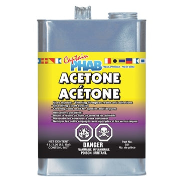 **(DG) ACETONE; 4 LITRE
