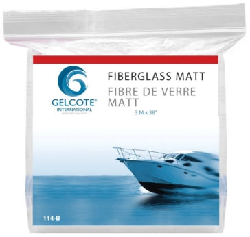FIBERGLASS MATT; 3M. X 38 inch