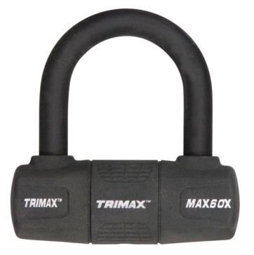 DISC U-LOCK RD W/SHACKLE 13MM BK