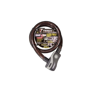 Trimax Lock Cable; Steel Cable Lock