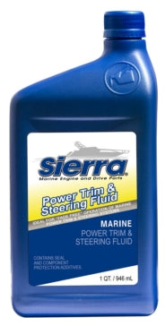 POWER TRIM AND STEERING FLUID 1 QT.