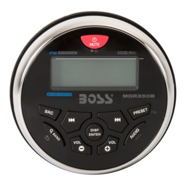 RECEIVER W/ WH FRONT LCD DISPLAY
