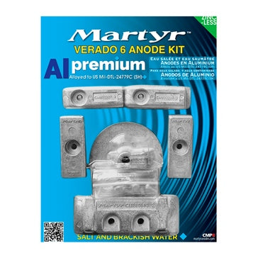 ANODE KIT MERCU VERADO 6CYL MARTYR