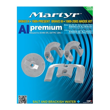 ANODE KIT MERCU ALPHA ONE BRAVO II&III