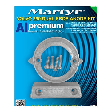 ANODE KIT VOLVO 290 DUAL PROP MARTYR