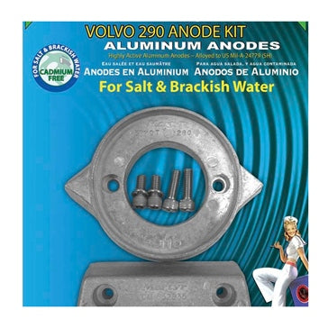 ANODE KIT VOLVO 290 SINGLE PROP MARTYR