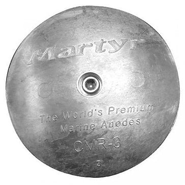 RUDDER ANODE CMR 3 3-3/4 inch ZINC