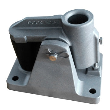 Dock Edge Mooring Whip Rocker Base