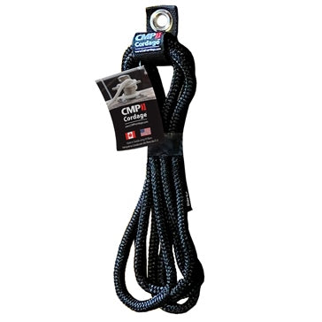 CMP CORDAGE Double Braid Dock Line 15' - 3/8 inch - Nylon - Double Braided