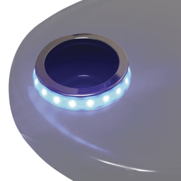 LIGHT CUP HOLDER LED BL