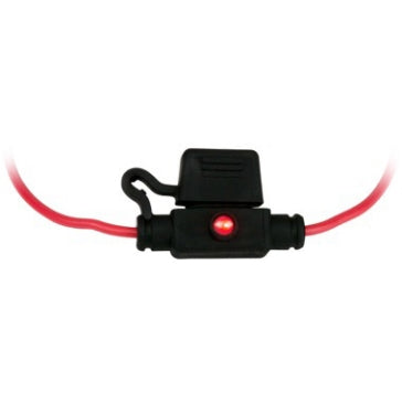 HOLDER FUSE INLINE ATM 30 AMP W/LED