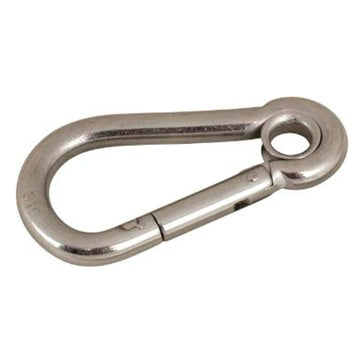 SNAP HOOK W/EYE INSERT SST 3/8 inch