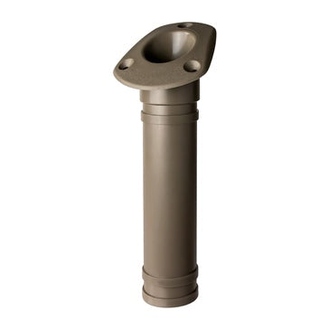 ROD HOLDER FLUSH MOUNT FLAT DARK