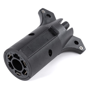 TRAILER WIRE ADAPTER 7-ROUND TO 4 FLAT