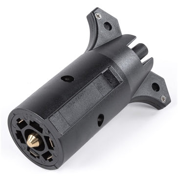 TRAILER WIRE ADAPTER 7-ROUND TO 5 FLAT