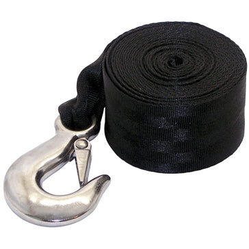 WINCH STRAP 2 inchX20 BK KIMPEX