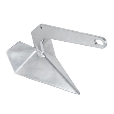Kimpex Galvanized Steel Plow Anchor 14 lbs