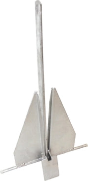 Kimpex Galvanized Steel Fluke Anchor 17 lbs