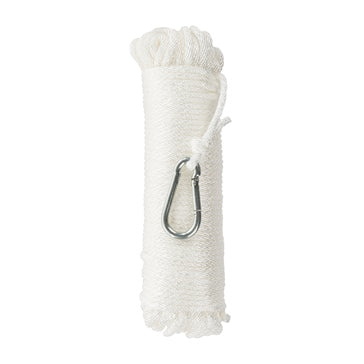 LINE ANCHOR 3/16 inchX100 BRAID W/RING WH