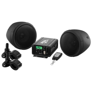 SPEAKER 3 inch WTRPRF 600W BK QTY2