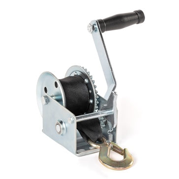 WINCH MANUAL TRAILER W/STRAP 600LBS