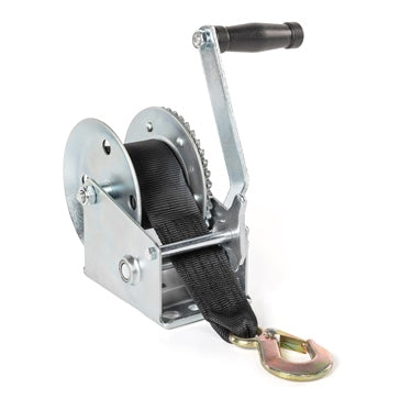 WINCH MANUAL TRAILER W/STRAP 1000LBS