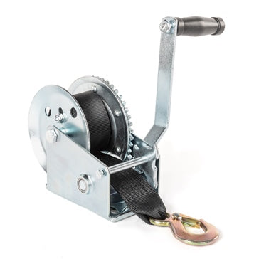 WINCH MANUAL TRAILER W/STRAP 1400LBS