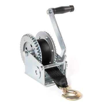 WINCH MANUAL TRAILER W/STRAP 2000LBS