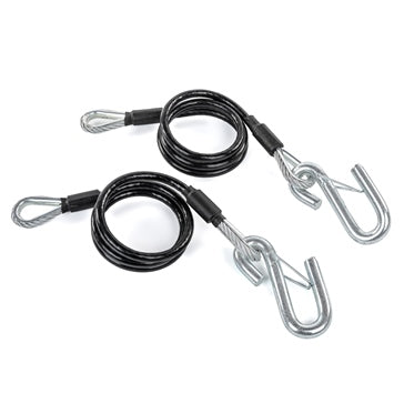 TRAILER SAFETY CABLE PRE-COILED PAIR