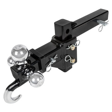 ADJUST TRI BALL W/HOOK BK/CHR