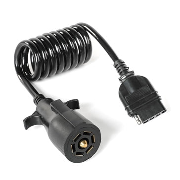TRAILER COILED ADAPTER 7 ROUND TO 5 FLAT