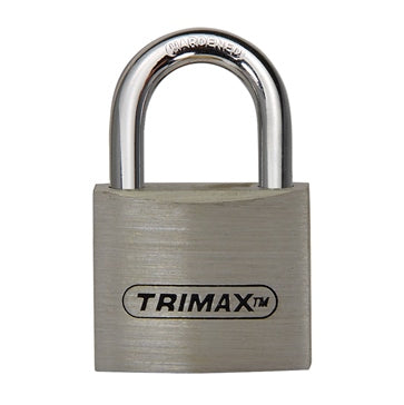 PADLOCK ALU 60X46MM W/CASE HARD STEEL