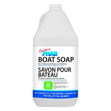 BOAT SOAP ECO/CERTIFIED 4L CAPTAIN PHAB