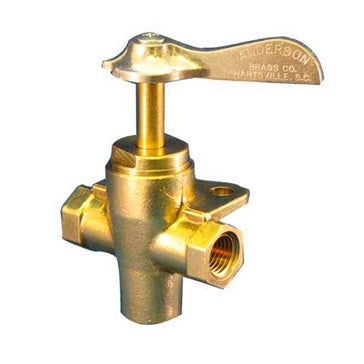 Moeller Brass Fuel Three Way Valve