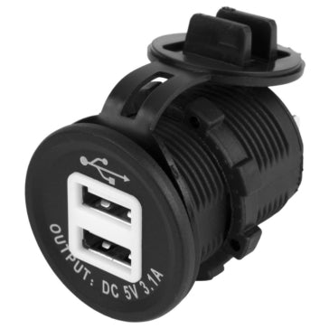 SOCKET POWER USB DOUB