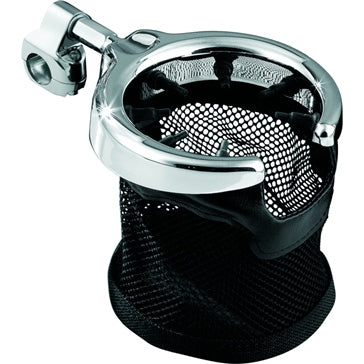 Kuryakyn Mesh Basket Drink Holder Perch Mount