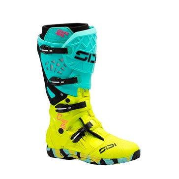 BOOT CROSSAIR X MINT/FLUO YE 43 SIDI