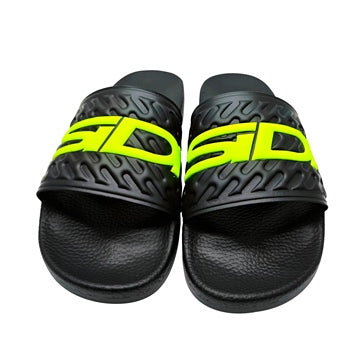 POOL SLIDE BK/YE/FLUO 39 SIDI