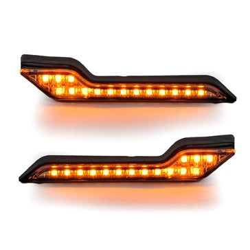 LIGHT LED AMBER INDICATOR QTY2