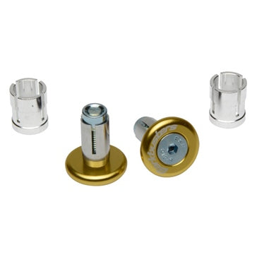 BAR END PLUG GLD